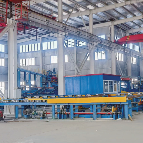 鋼管吹鍍生產線